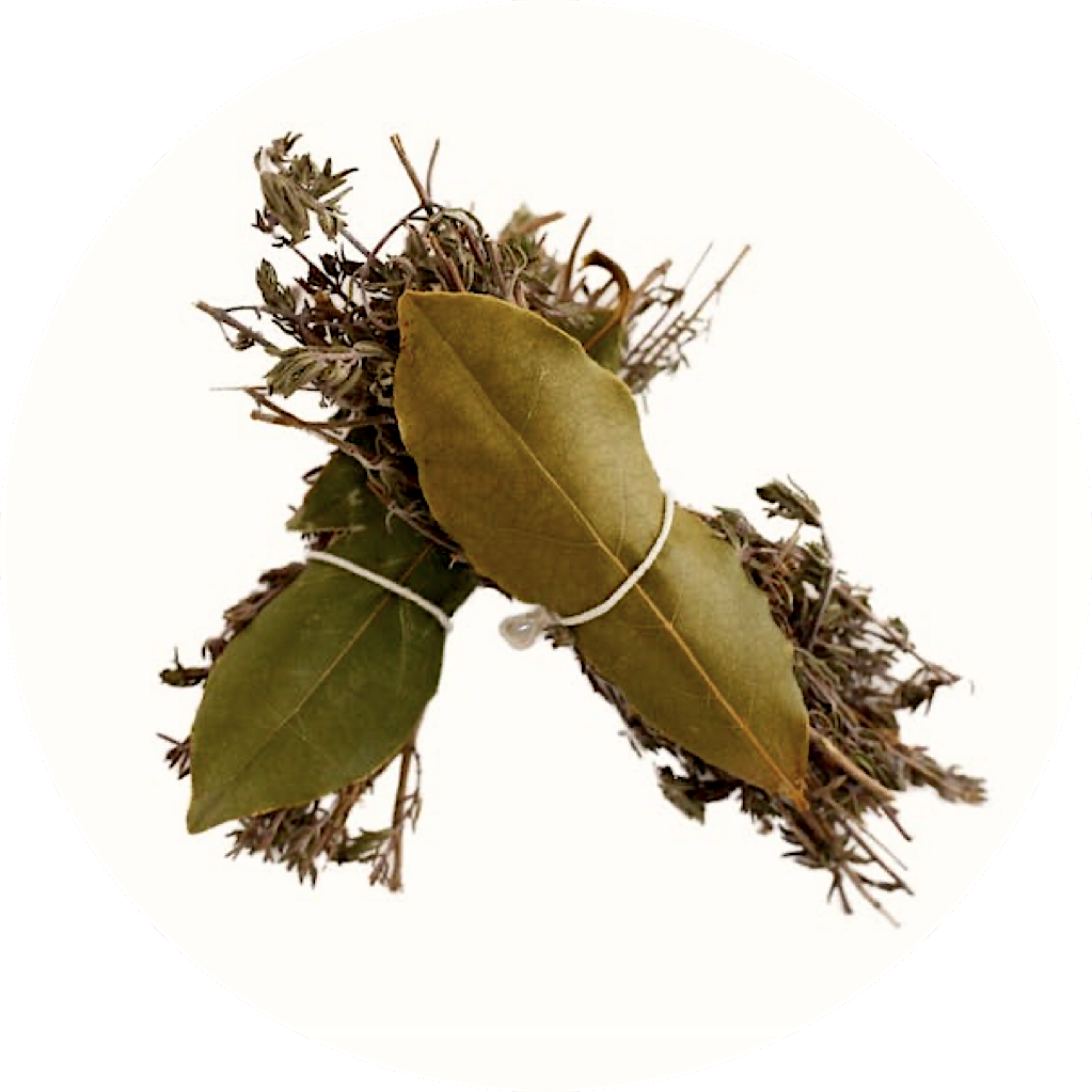 Boeket tijm, laurier (BIO)