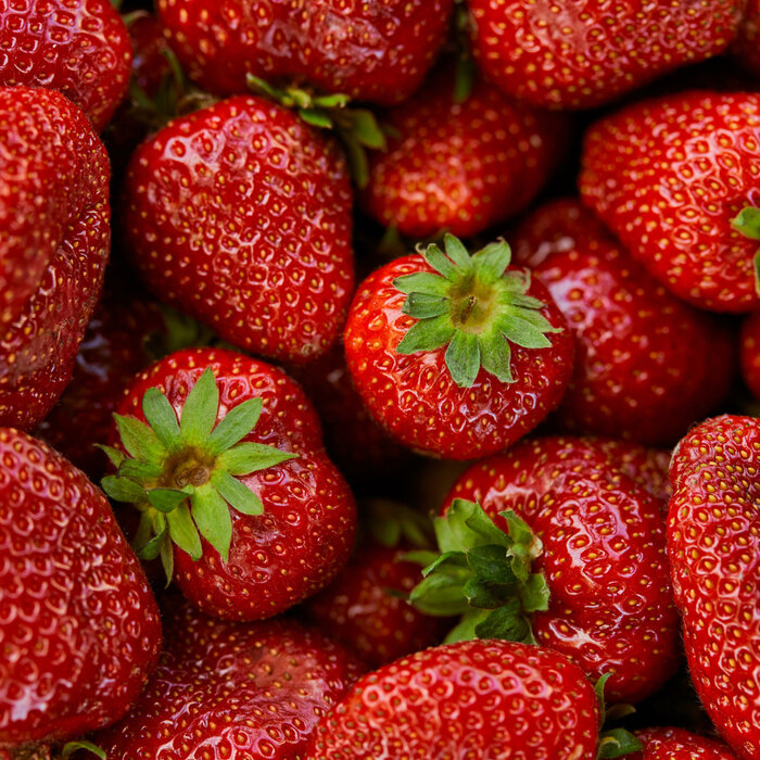 Aromica ® Premium Aardbeipoeder | 100% natuurlijk aardbeipoeder voor desserts, smoothies en bakken