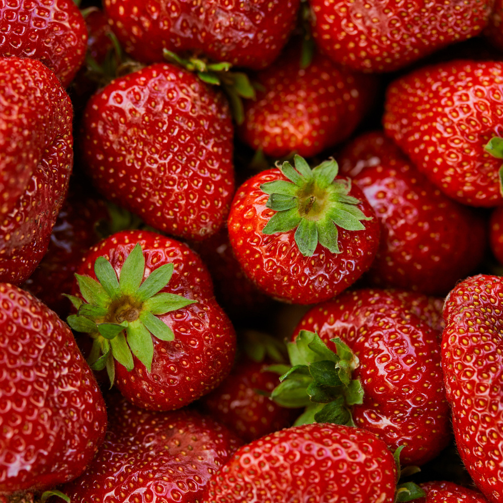 Aromica ® Premium Aardbeipoeder | 100% natuurlijk aardbeipoeder voor desserts, smoothies en bakken