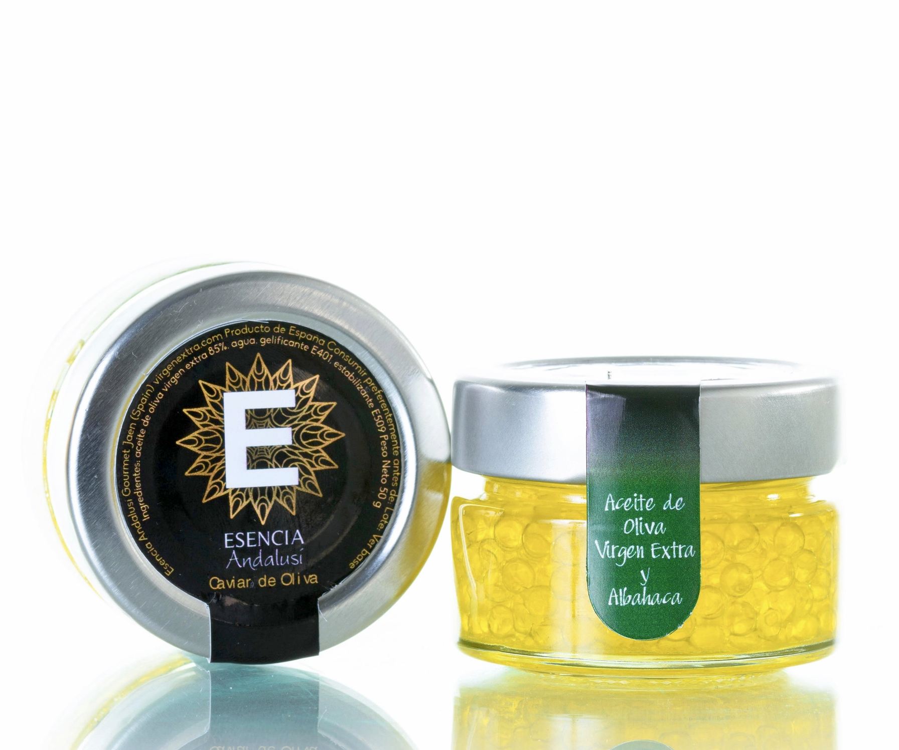 Olijfolie parels met basilicum (NIEUW!)