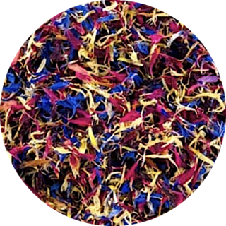 De Kruidenshop Korenbloem bloesem (eetbaar gedroogde bloemblaadjes)