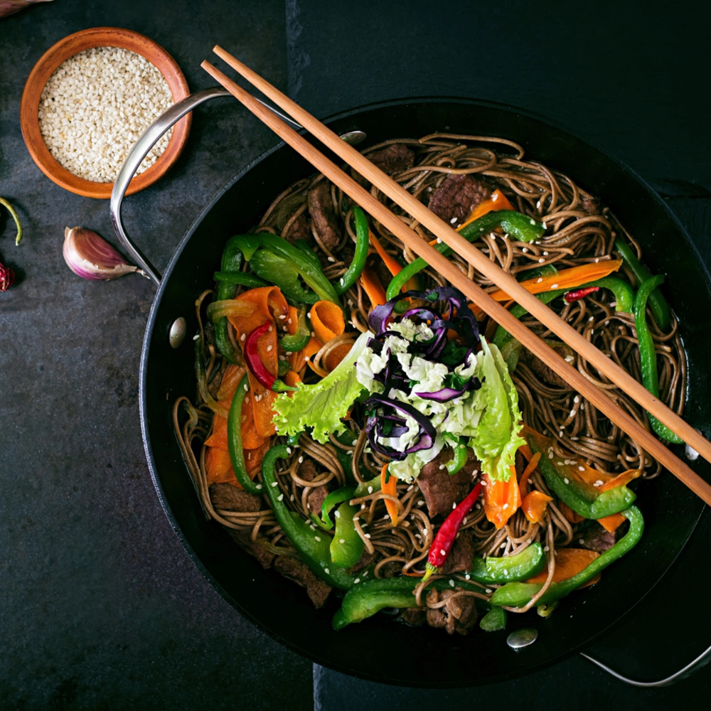 De Kruidenshop Oosterse wok kruidenmix voor wok, noedels en rijst