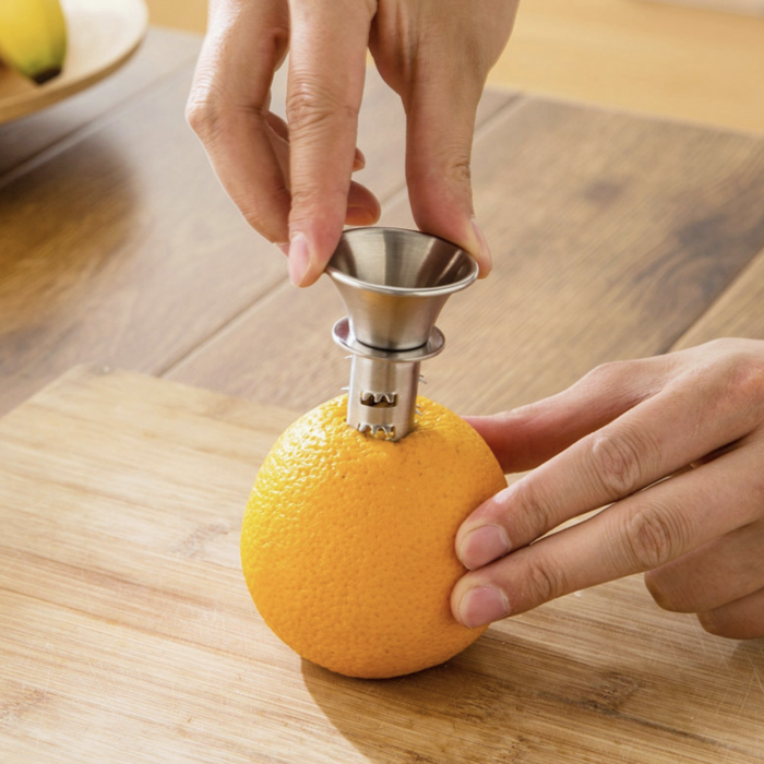 De Kruidenshop Mini Citruspers | Handige citruspers voor citroen, limoen en kleine sinaasappels