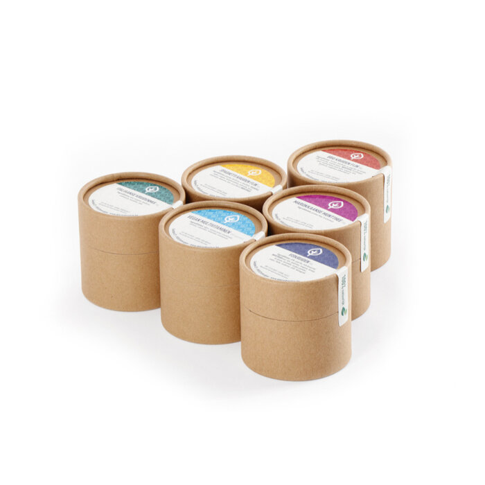 De Kruidenshop Thee Verwenpakket (6 theesoorten) – Ontdek pure ontspanning in elk kopje