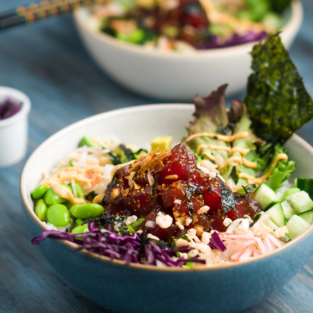 De Kruidenshop Poké Bowl kruidenmix voor zalm, tonijn en tofu