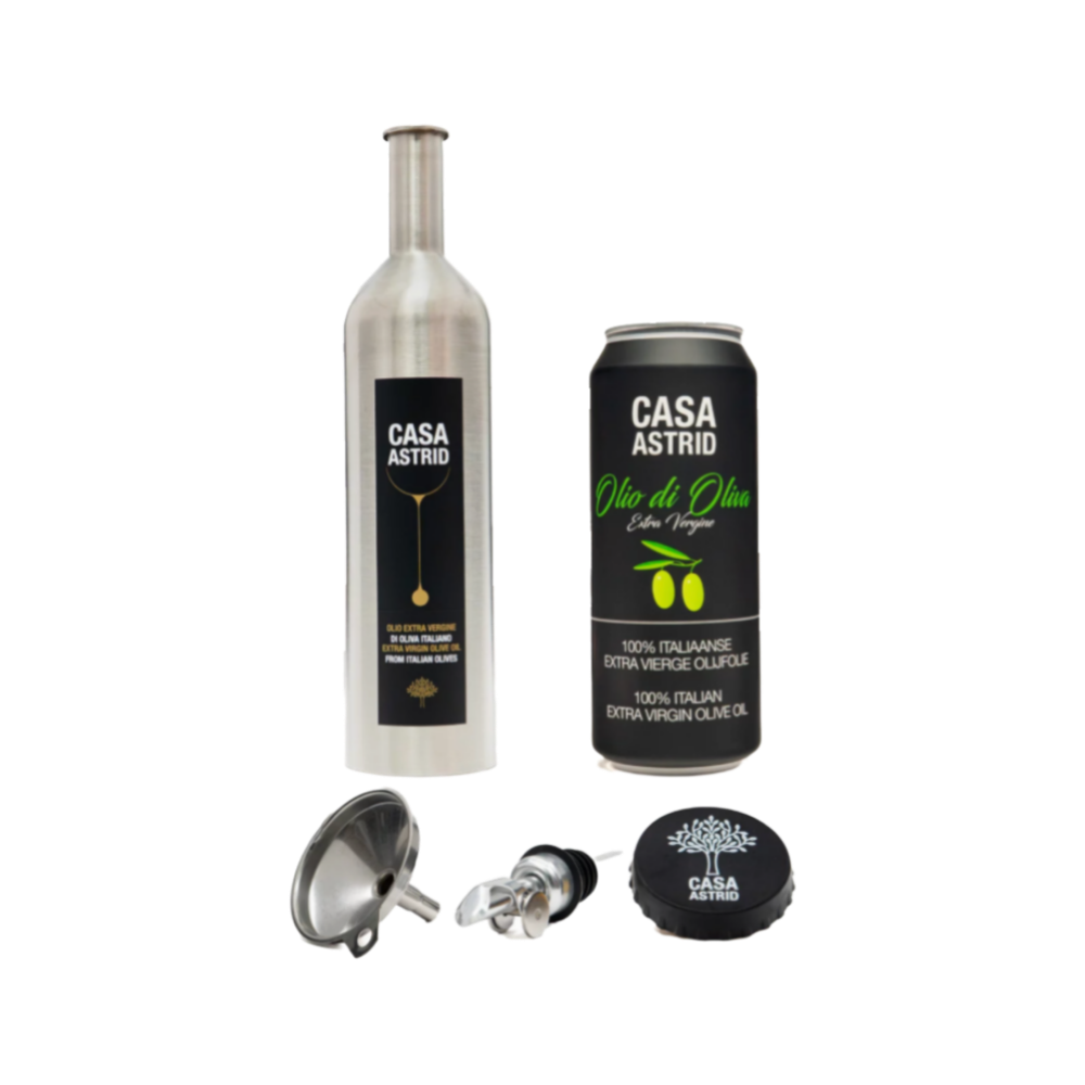Casa Astrid Casa Astrid Italiaanse extra vierge olijfolie in duurzame RVS fles