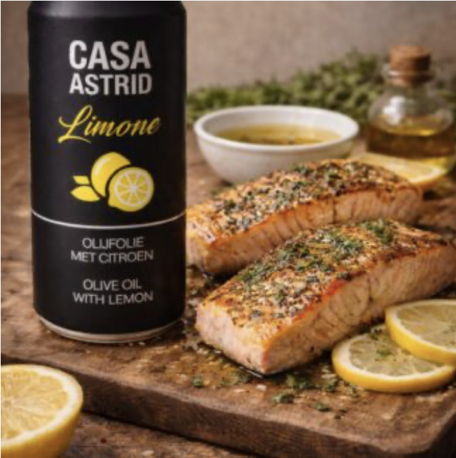 Casa Astrid Italiaanse Extra Vierge Olijfolie met Verse Citroen REFILL | Casa Astrid