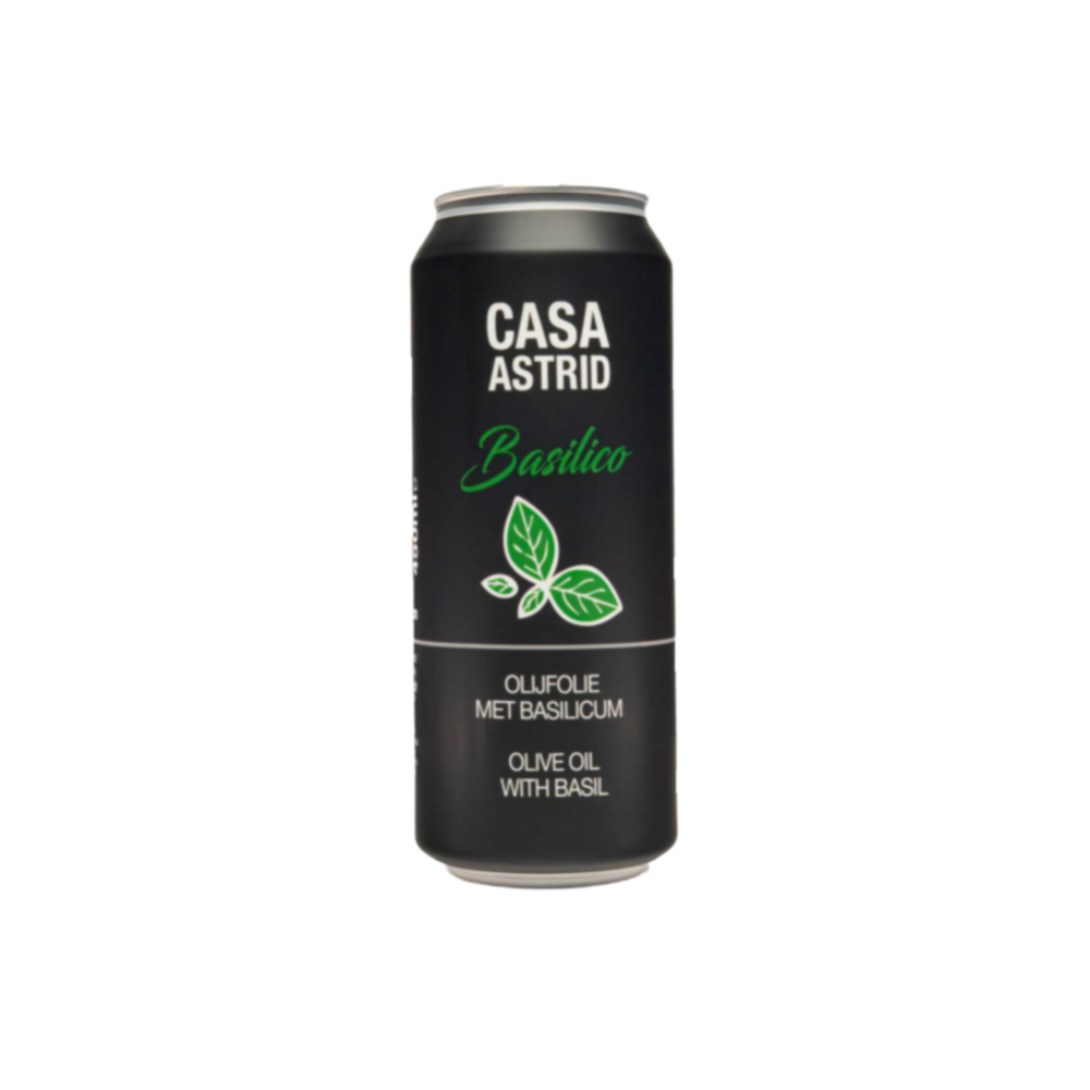 Casa Astrid Italiaanse Olijfolie met verse Basilicum REFILL