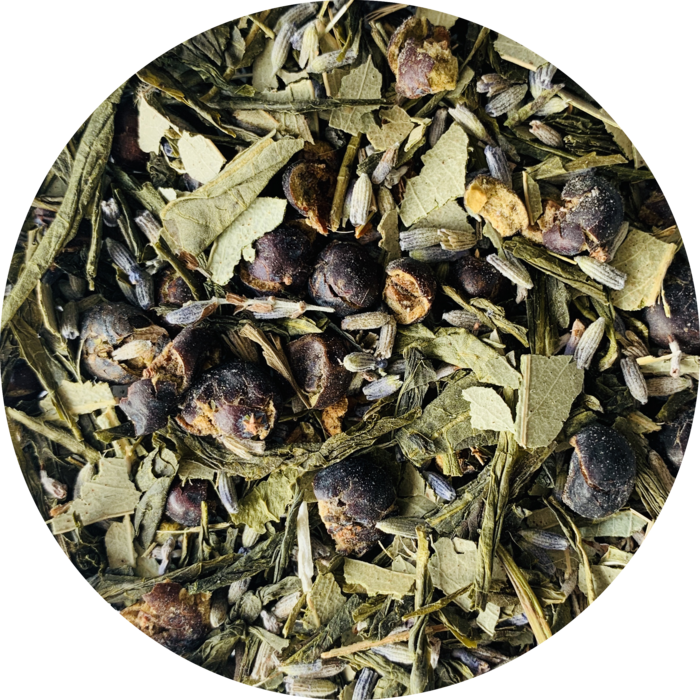 De Kruidenshop Hammam Lavendel Thee – Pure ontspanning met eucalyptus & lavendel