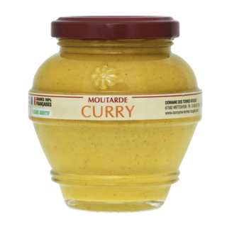 Domaine des terres rouges Mosterd met curry