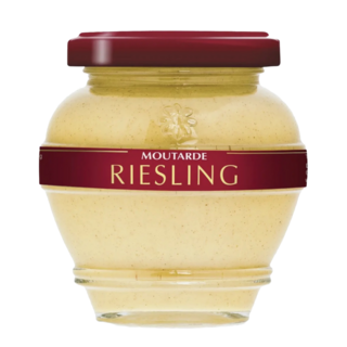 Domaine des terres rouges Mosterd met Riesling wijn