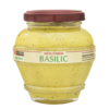 Mosterd met basilicum | Ambachtelijke Franse mosterd met verse basilicumsmaak