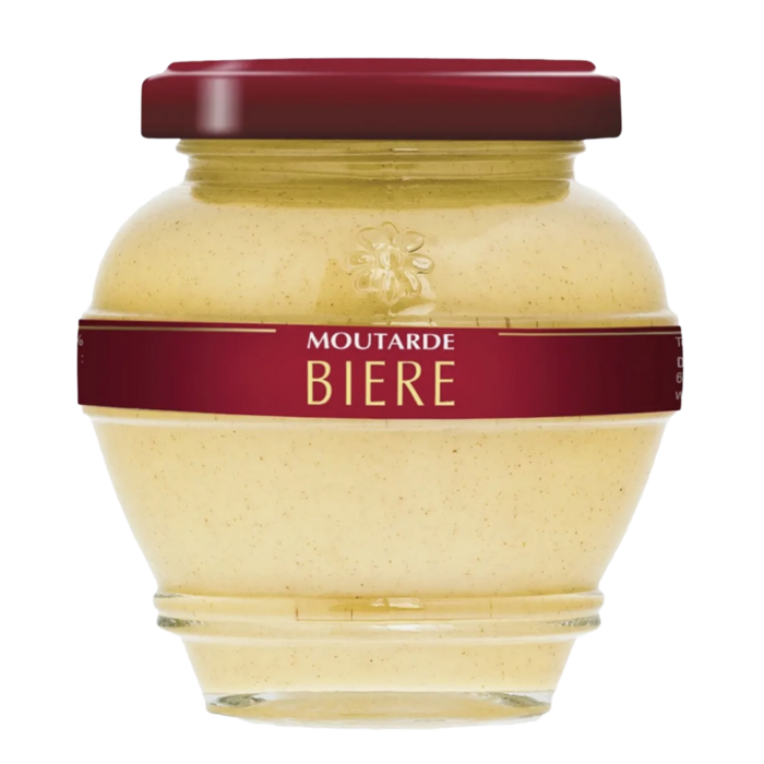 Domaine des terres rouges Mosterd met Bier – Ambachtelijke Franse mosterd met karakter