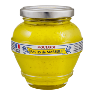 Domaine des terres rouges Franse mosterd met Pastis de Marseille