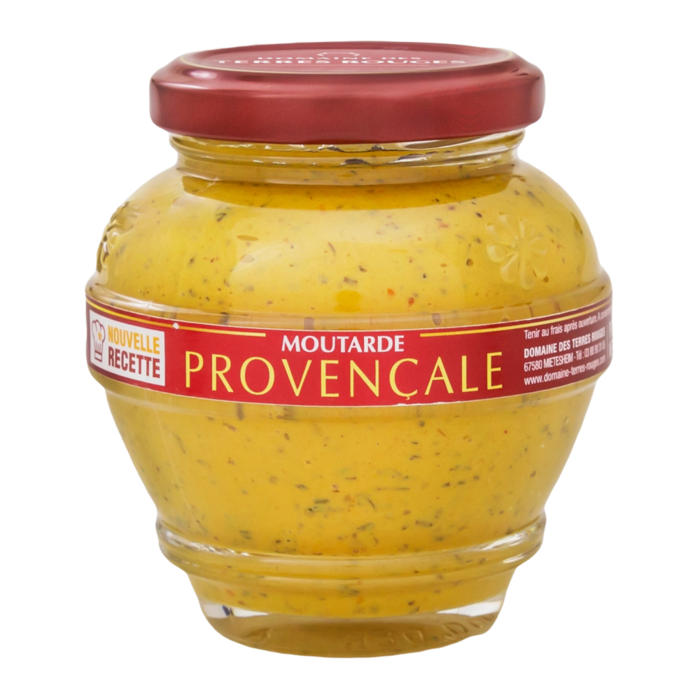 Domaine des terres rouges Provençaalse Mosterd – Ambachtelijk en boordevol smaak uit Frankrijk
