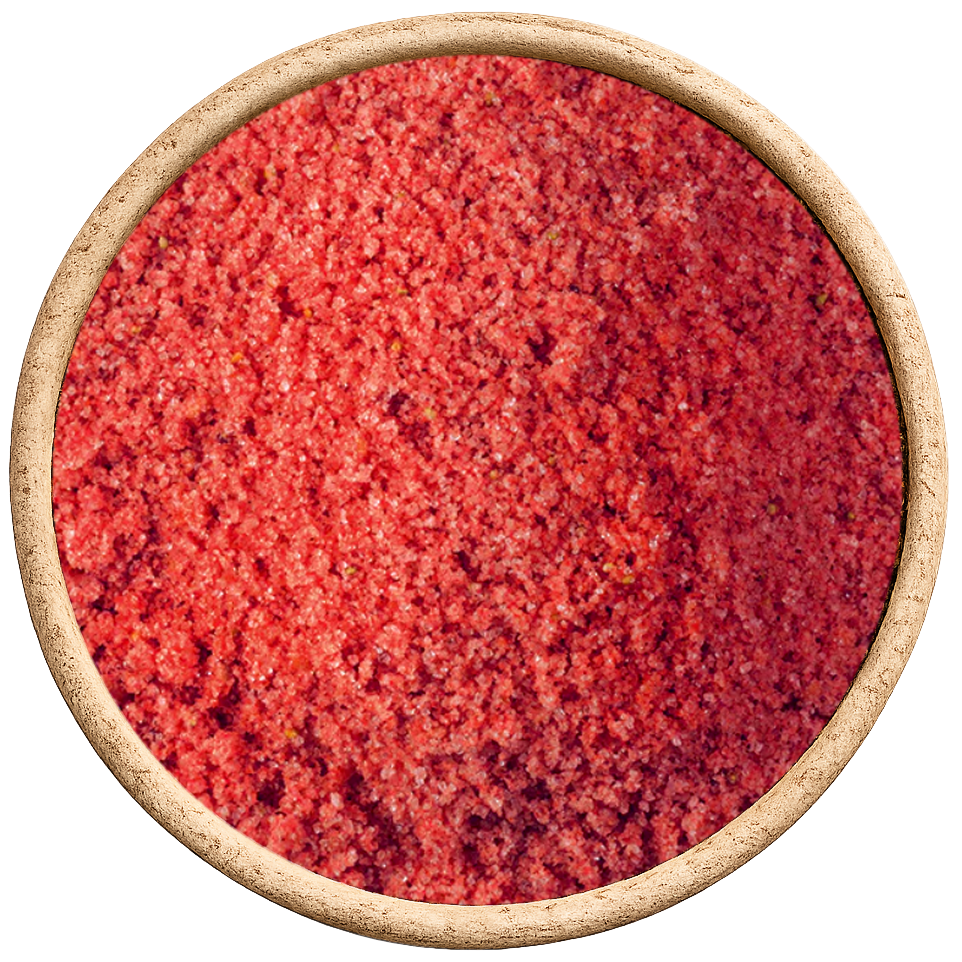 Aardbeipoeder
