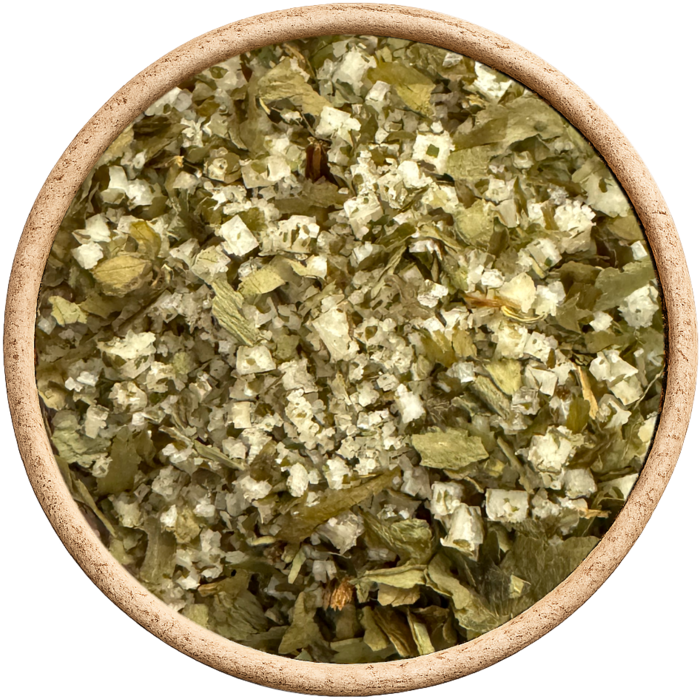 De Kruidenshop Atlantisch Zeezout met Wilde Knoflook – Pure smaak uit de natuur