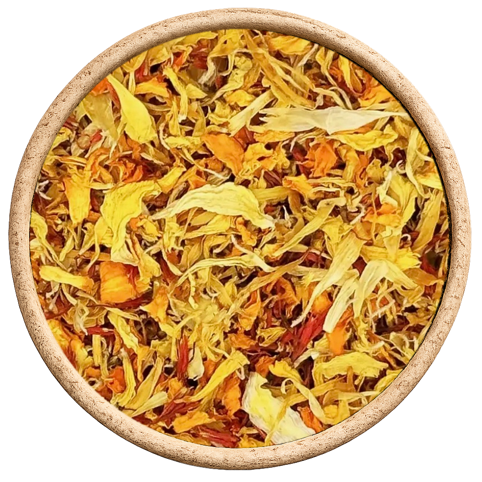 Vanissa Dusk eetbare gedroogde bloemblaadjes | Luxe bloemenmix voor desserts, cocktails en gastronomie