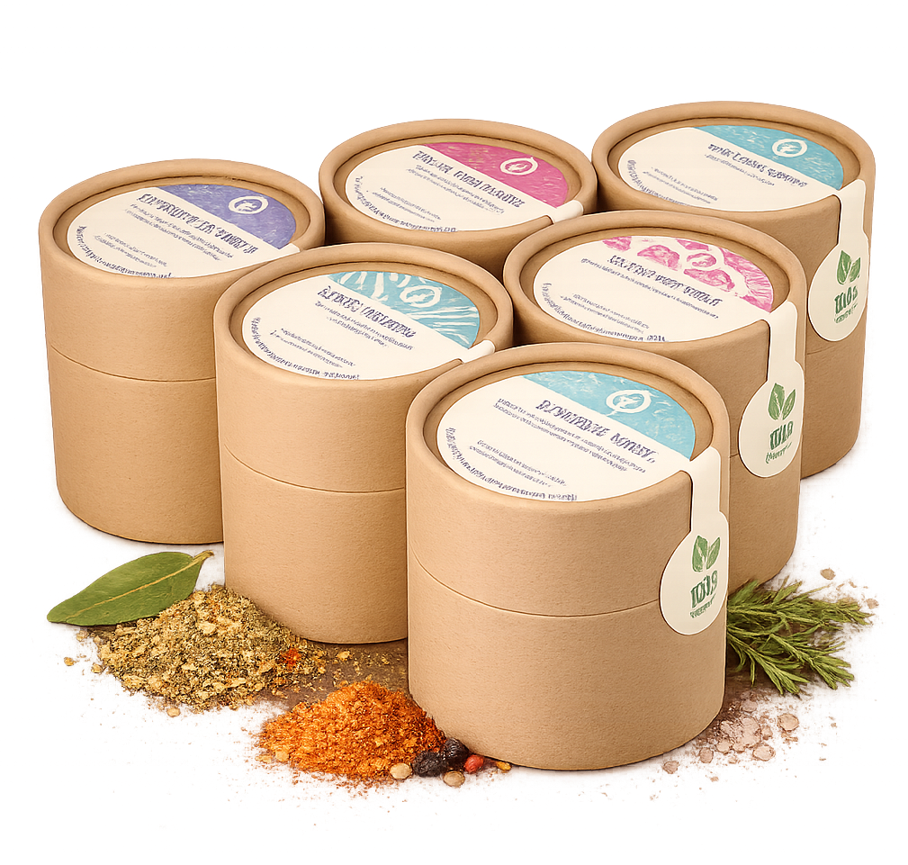 De Kruidenshop Indisch kruidenpakket met 6 kruiden en curry-mixen