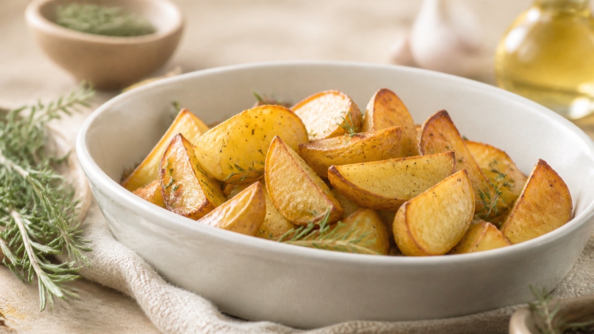 Pittige paprikapartjes uit de oven