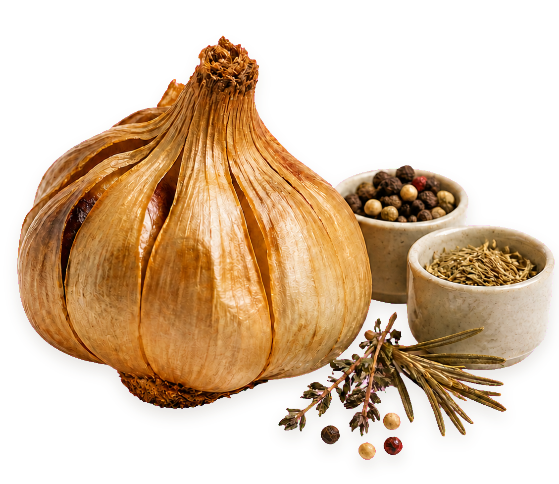 De Kruidenshop Franse gerookte knoflook – ambachtelijk koud gerookt
