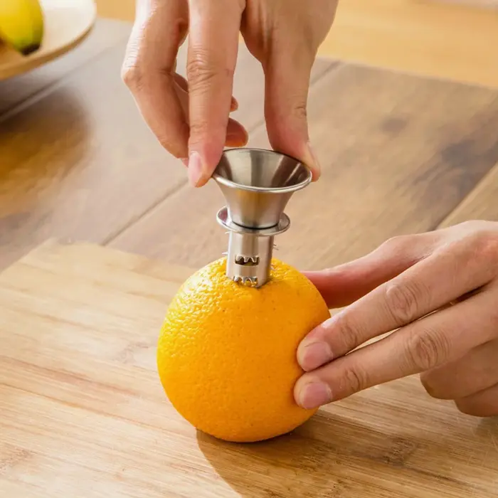 De Kruidenshop Mini citruspers voor citroen en limoen