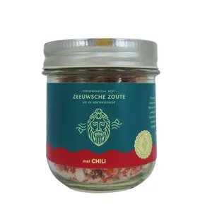 Zeeuwsche Zoute Zeeuwsche Zoute CHILI - Zeeuws zeezout met chili