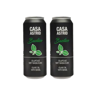 Casa Astrid Casa Astrid olijfolie met basilicum - navulling