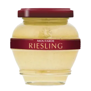 Domaine des terres rouges Mosterd met Riesling