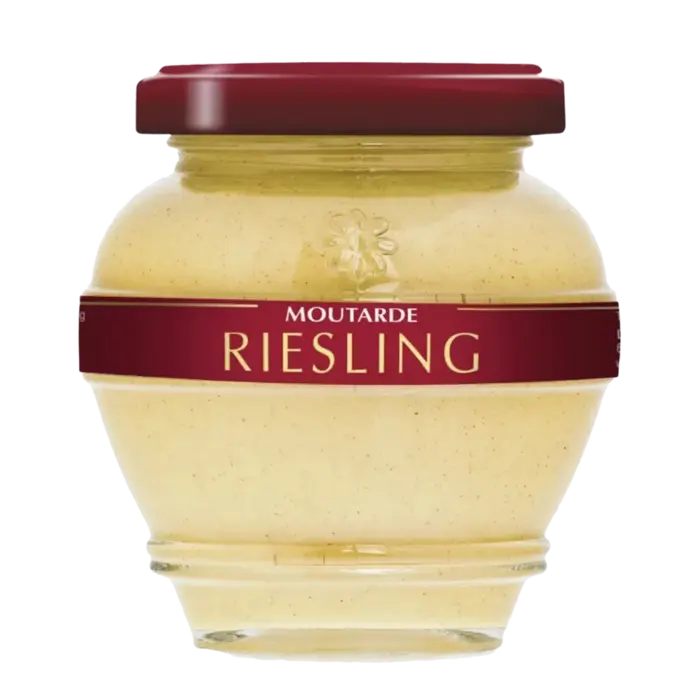 Domaine des terres rouges Franse mosterd met Rieslingwijn