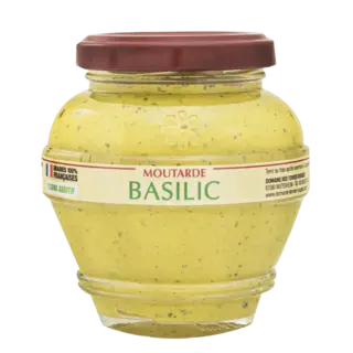 Domaine des terres rouges Mosterd met basilicum