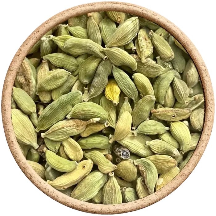 De Kruidenshop Groene kardemompeulen voor chai, curry en koffie