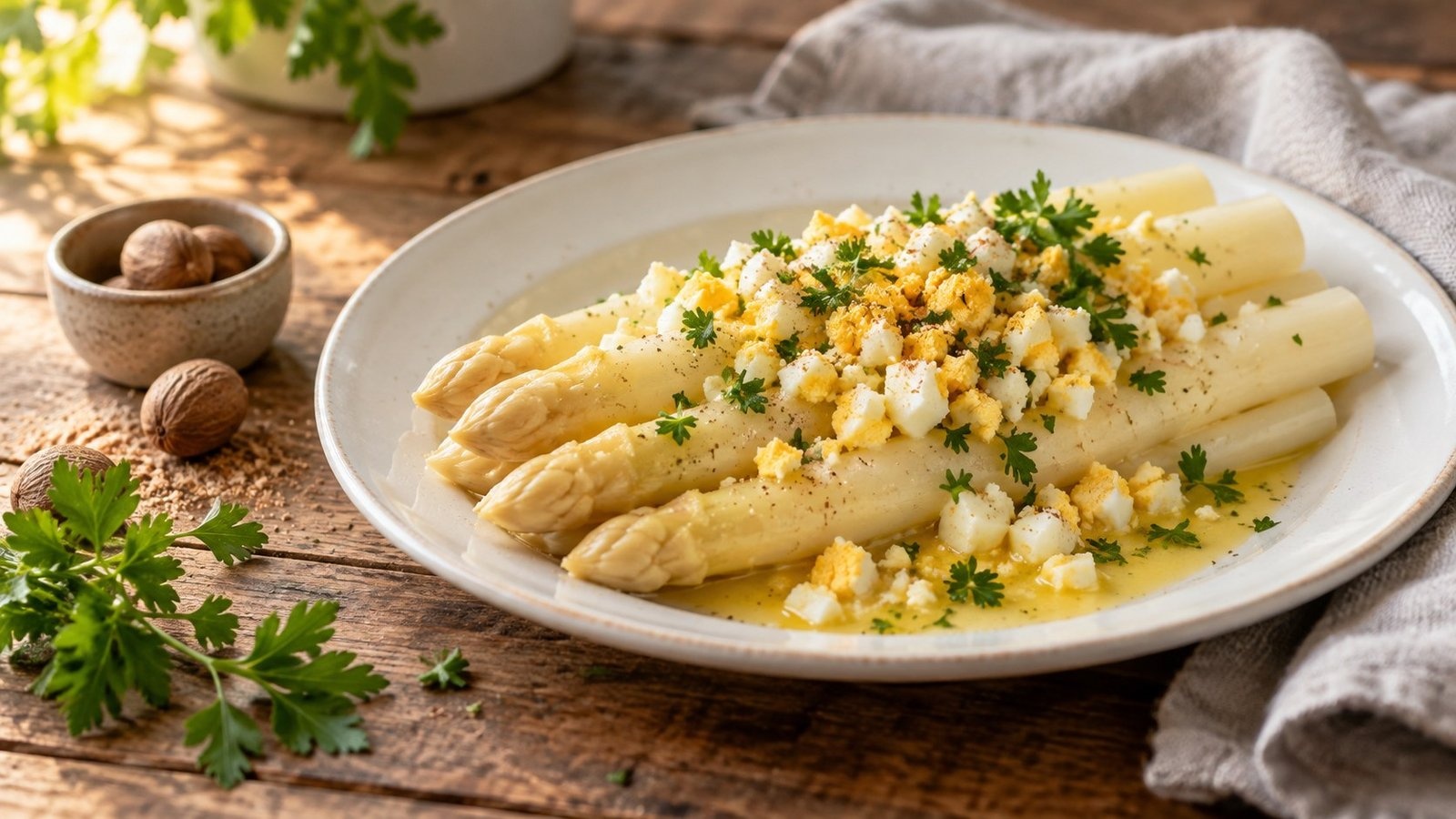 Asperges op Vlaamse wijze
