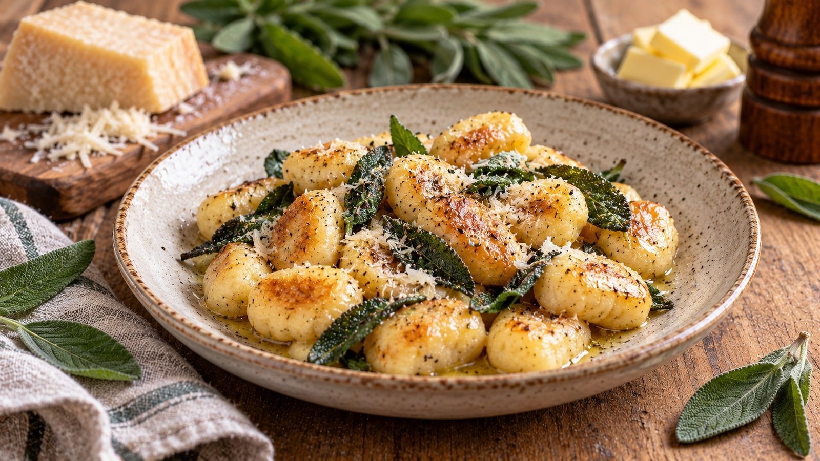 Gnocchi met salieboter