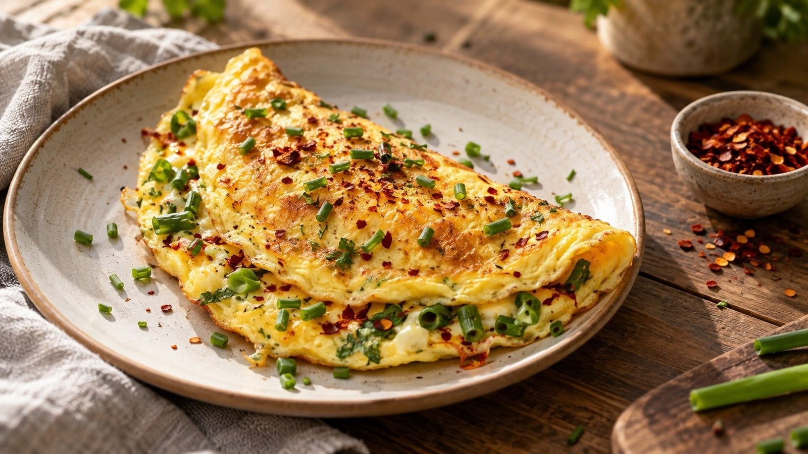 Pittige omelet