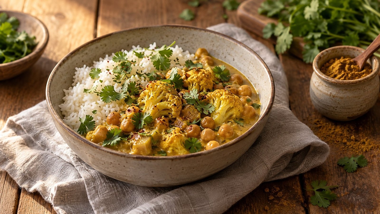 Vadouvan-curry met groenten