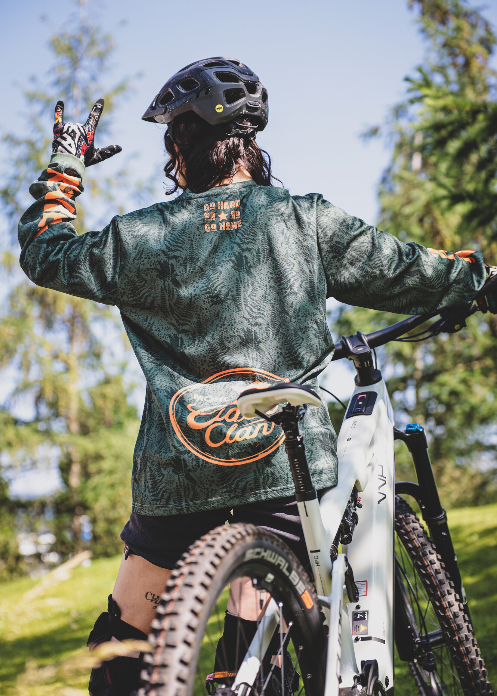 Revier Bikeshirt grün