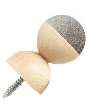 Aveva Aveva WOW Wandknop lichtgrijs Large Aveva Aveva WOW Wandknop lichtgrijs Large