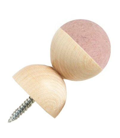 Aveva Aveva WOW Wandknop Lichtroze Large Aveva Aveva WOW Wandknop Lichtroze Large