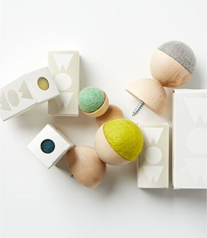 Aveva Aveva WOW Wandknop Lichtroze Large Aveva Aveva WOW Wandknop Lichtroze Large