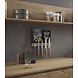 EKTA Living - by Wirth by Wirth Magneet plank Zwart Eiken in 40 & 60cm lang EKTA Living - by Wirth by Wirth Magneet plank Zwart Eiken in 40 & 60cm lang