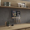 EKTA Living - by Wirth by Wirth Magneet plank Zwart Eiken in 40 & 60cm lang EKTA Living - by Wirth by Wirth Magneet plank Zwart Eiken in 40 & 60cm lang