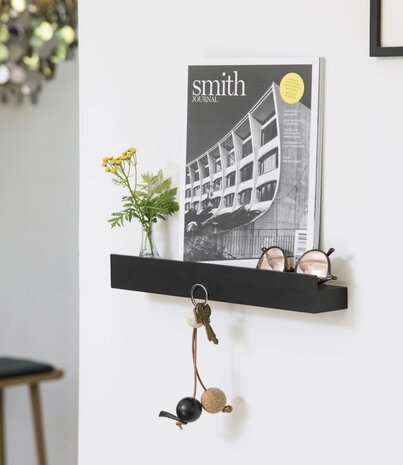 EKTA Living - by Wirth by Wirth Magneet plank Zwart Eiken in 40 & 60cm lang EKTA Living - by Wirth by Wirth Magneet plank Zwart Eiken in 40 & 60cm lang