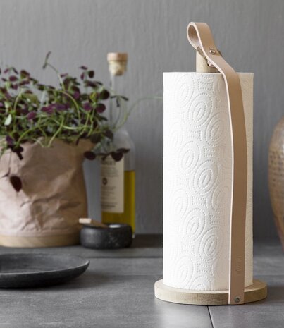 EKTA Living - by Wirth EKTA Living Keukenrolhouder Naturel eiken - ontwerp by Wirth EKTA Living - by Wirth EKTA Living Keukenrolhouder Naturel eiken - ontwerp by Wirth