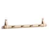 EKTA Living - by Wirth EKTA Living Knob rack 4 Natural oak - design by Wirth EKTA Living - by Wirth EKTA Living Knob rack 4 Natural oak - design by Wirth