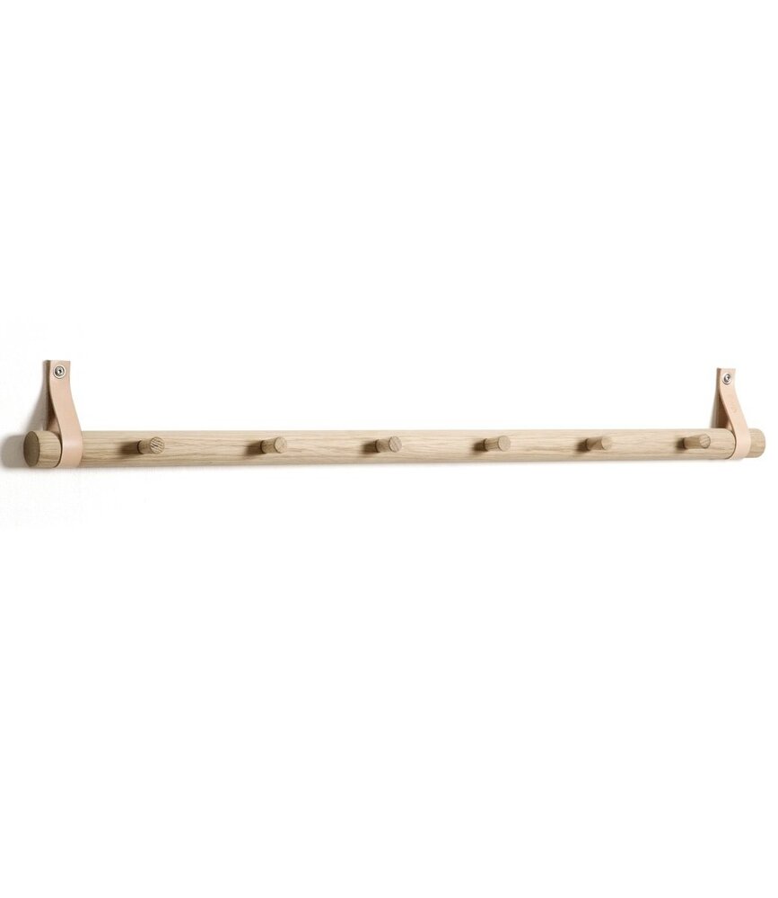 EKTA Living - by Wirth EKTA Living Knob rack 6 Natural oak - design by Wirth