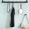 EKTA Living - by Wirth EKTA Living Knob rack 6 Black oak - design by Wirth EKTA Living - by Wirth EKTA Living Knob rack 6 Black oak - design by Wirth