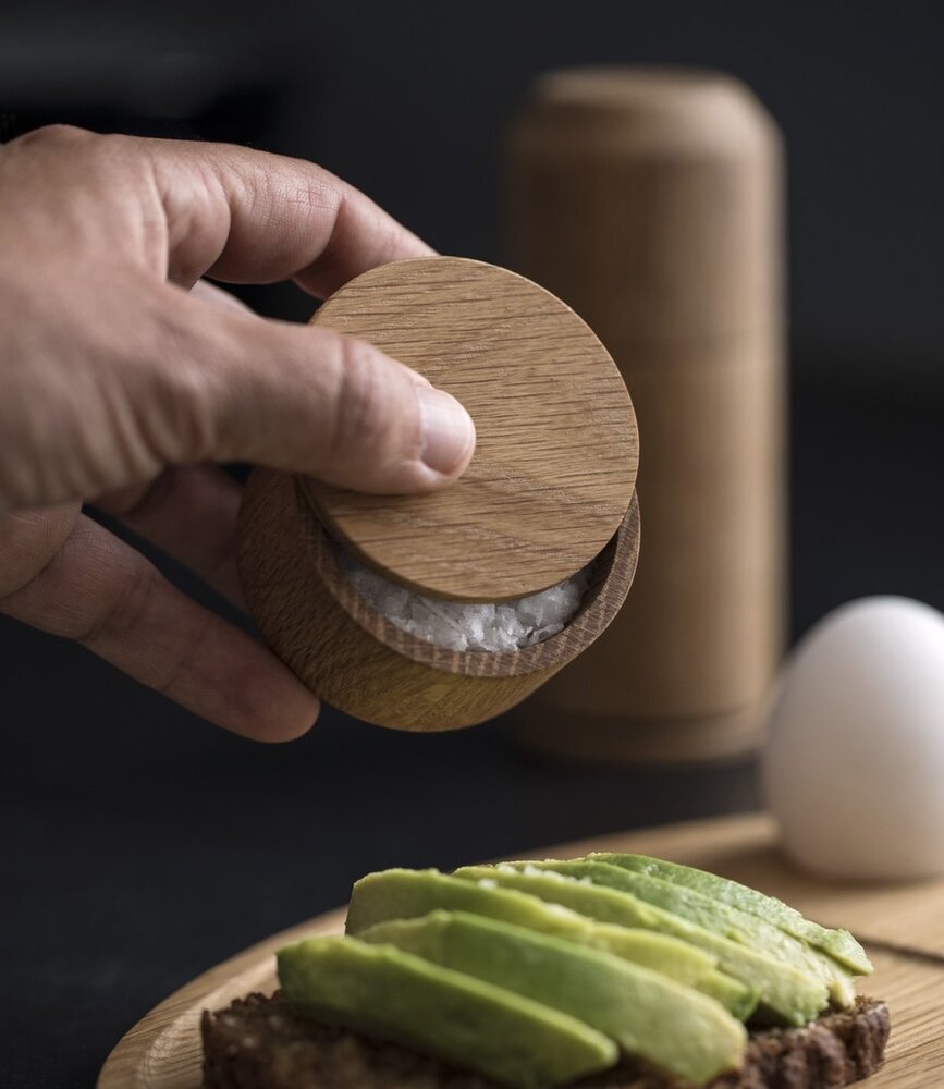 EKTA Living - by Wirth EKTA Living Salt bowl Oiled oak - design by Wirth EKTA Living - by Wirth EKTA Living Salt bowl Oiled oak - design by Wirth