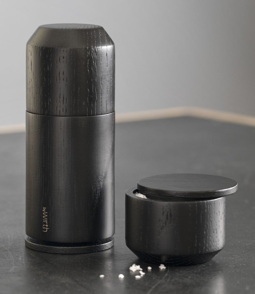 EKTA Living - by Wirth EKTA Living Salt bowl Black oak - design by Wirth EKTA Living - by Wirth EKTA Living Salt bowl Black oak - design by Wirth