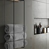 EKTA Living - by Wirth EKTA Living Handdoekenrek Zwart eiken - ontwerp by Wirth EKTA Living - by Wirth EKTA Living Handdoekenrek Zwart eiken - ontwerp by Wirth